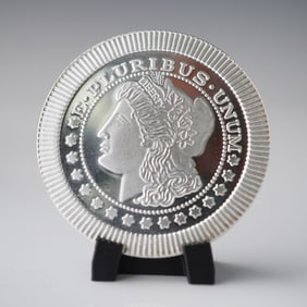 One Troy Ounce Morgan Silver Dollar Round
