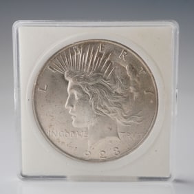 1923 American Peace Dollar Coin