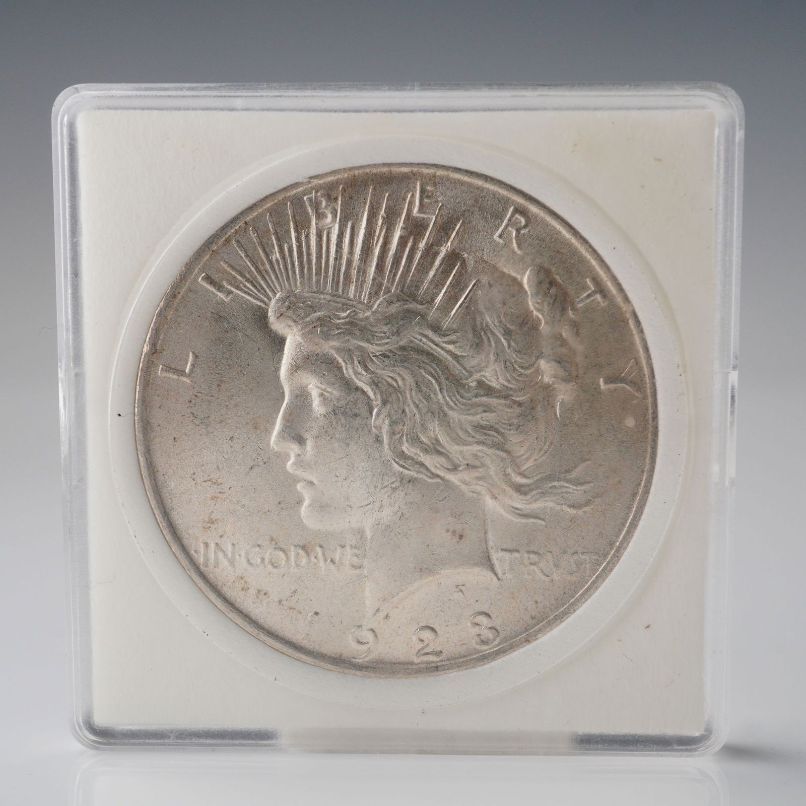 1923 American Peace Dollar Coin (1 of 2)