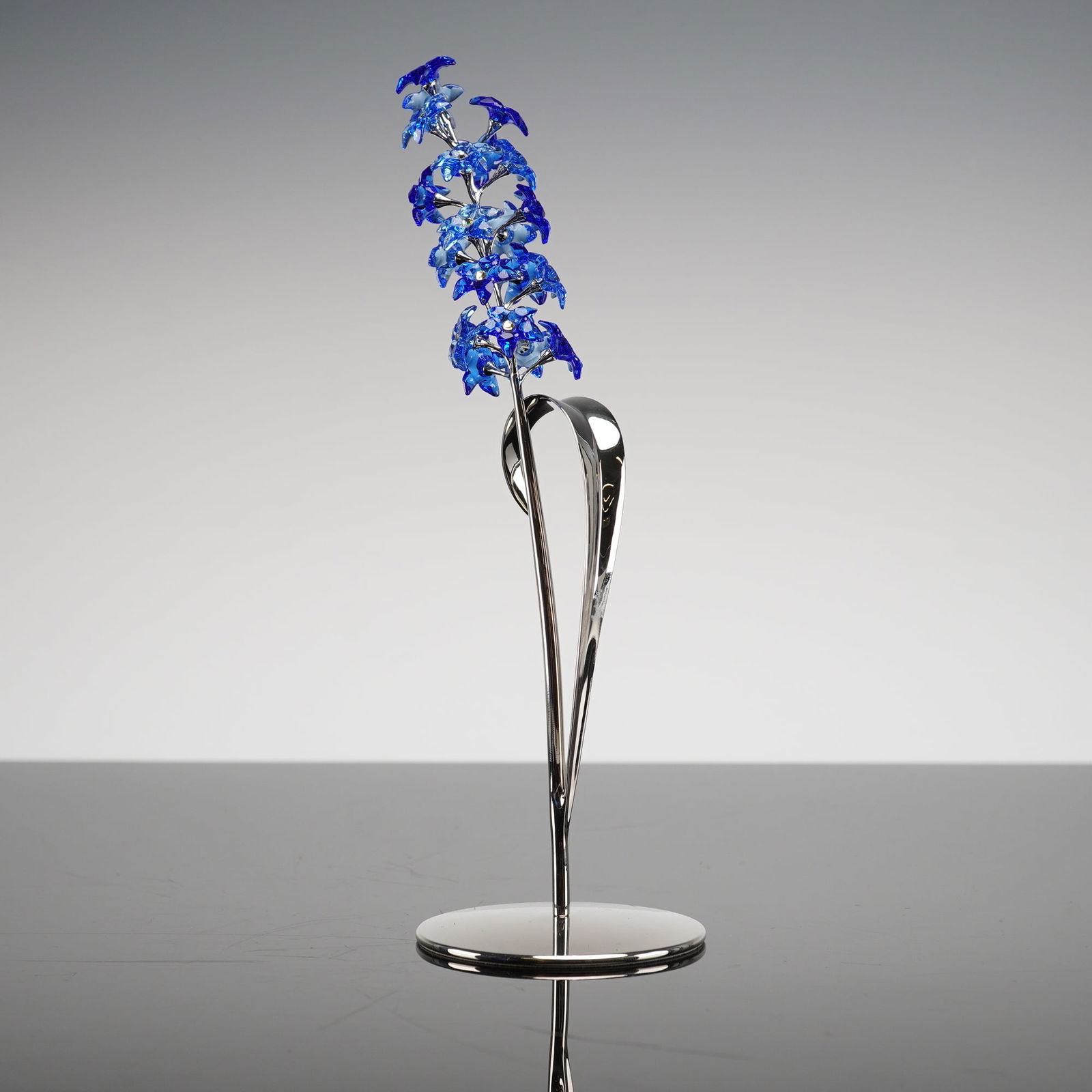 Swarovski Crystal Paradise Flowers Dindori Sapphire Figurine (1 of 5)