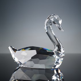 Swarovski Signum Swan Crystal Figurine