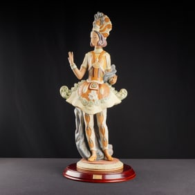 Lladro Gres Sculpture, Firebird 01013553 with Base