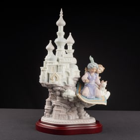 Lladro Porcelain Sculpture Dreams of Aladdin 01006285 with Base