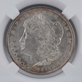 1897 Morgan Silver Dollar