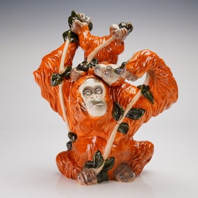 Paul Cardew Design Orangutan Figural Lidded Teapot