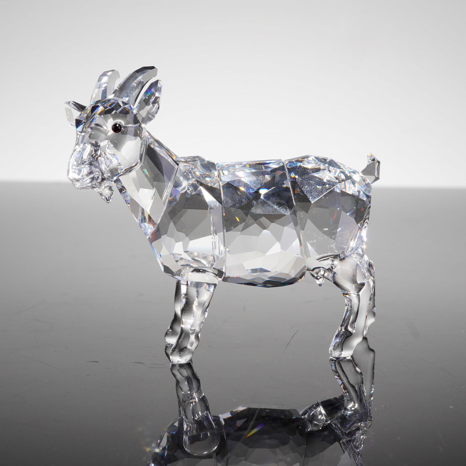 Swarovski Crystal Figurine, Goat (1 of 5)