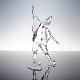 Swarovski SCS Annual Edition 1994 Crystal Figurine, Pierrot