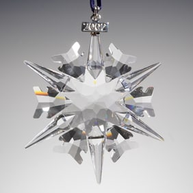 Swarovski Annual Edition 2002 Christmas Ornament