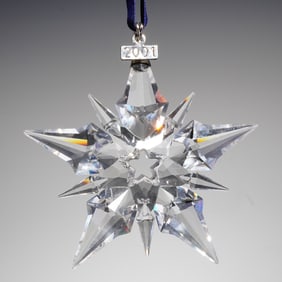 Swarovski Crystal 2001 Annual Edition Christmas Ornament