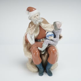 Lladro Porcelain Figurine A Christmas Wish 01005711