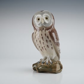 Lladro Great Gray Owl Figurine 1005419