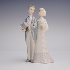 Lladro Porcelain Figurine, Wedding 1004808