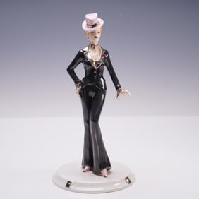 Coalport Bone China Figurine, Something In The City