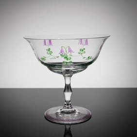 Orrefors Linnea Crystal Dessert Bowl by Eva Englund