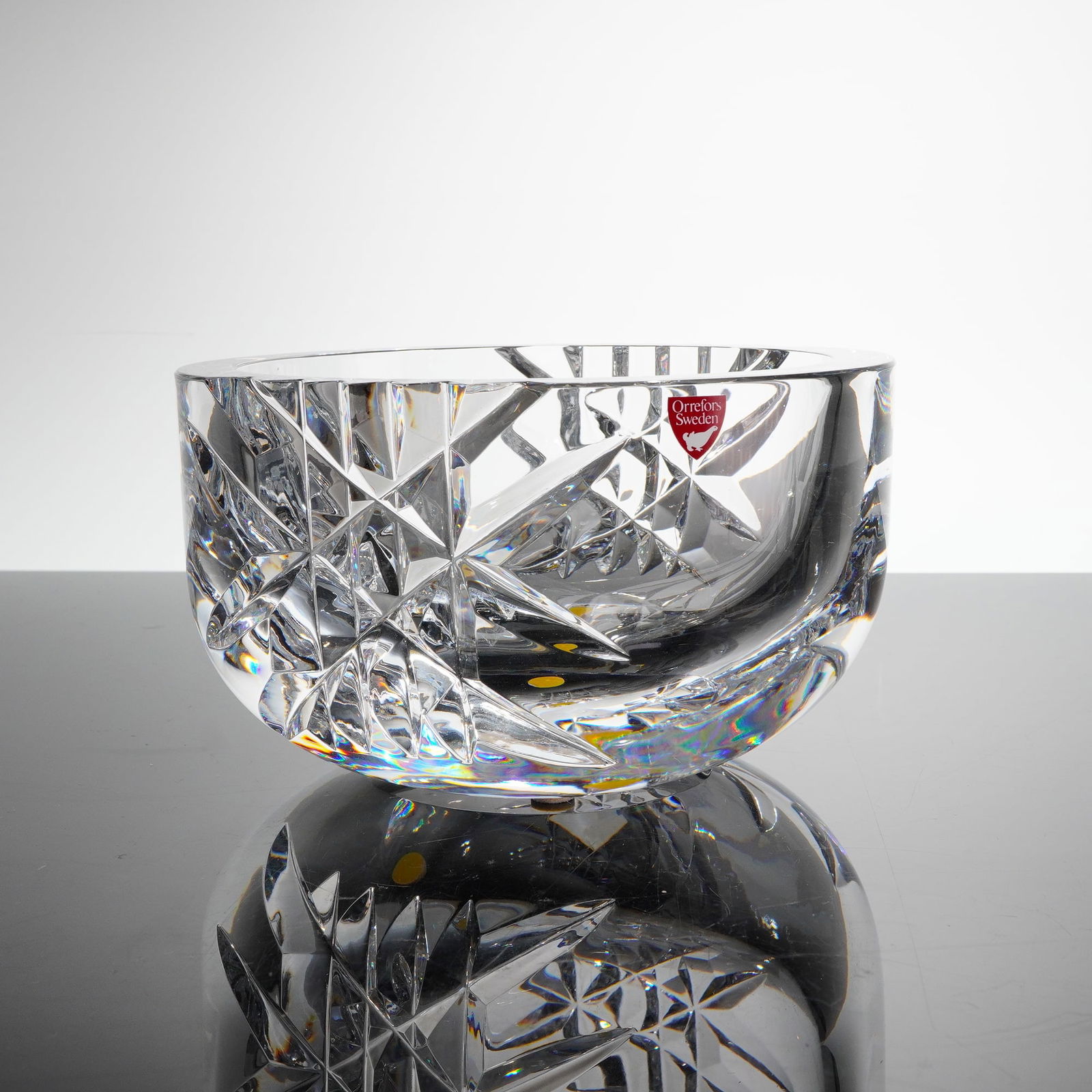 Orrefors Olle Alberius Solliden Crystal Bowl (1 of 6)