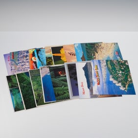 15pc Vintage Postcards, Hawaii Scenic and City Views