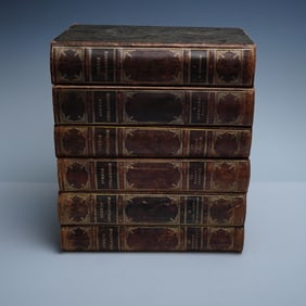 6pc Volumes of Svensk Uppslagsbok - Swedish Encyclopedia