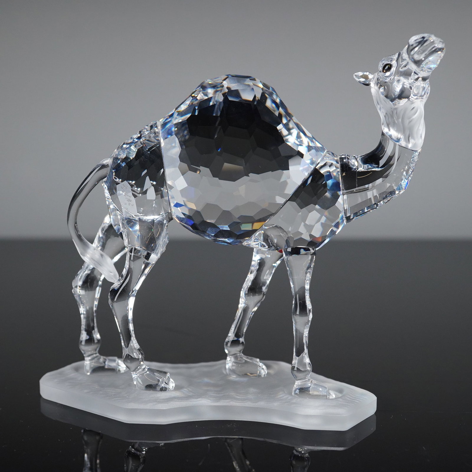 Swarovski Crystal Camel Figurine Signed By Heinz Tabertshofer, Model 247683 (1 of 4)