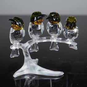 Swarovski Crystal Figurine Bee-Eaters