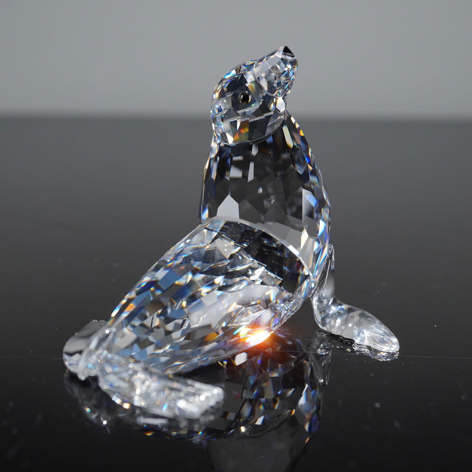 Swarovski Crystal Figurine Mother Sea Lion (1 of 4)