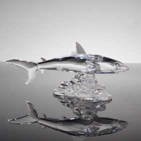 Swarovski Crystal Figurine, Baby Shark