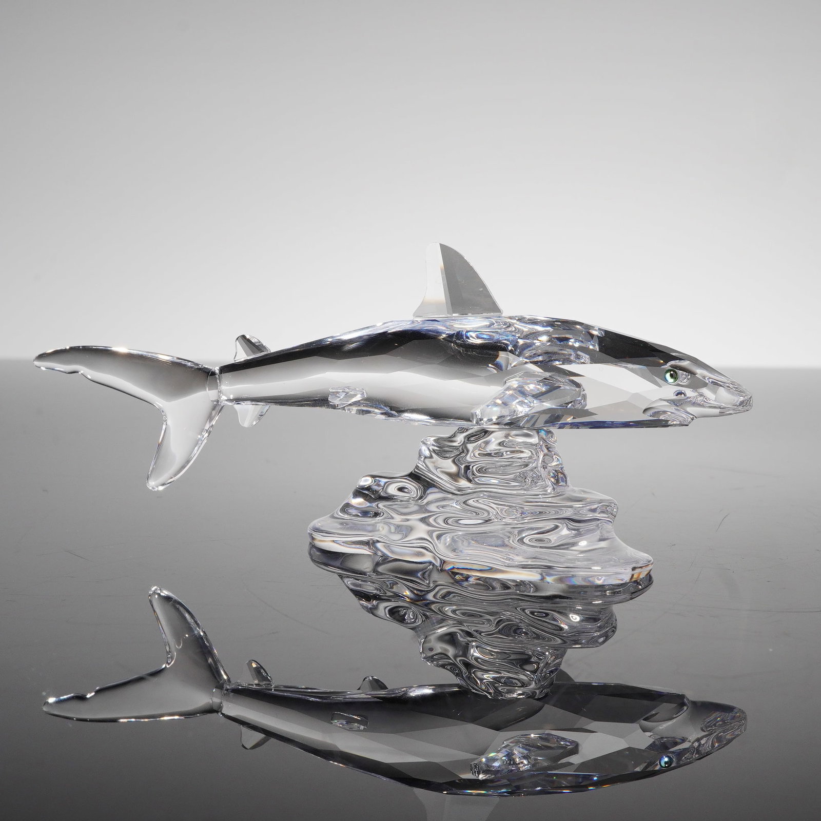 Swarovski Crystal Figurine, Baby Shark (1 of 5)