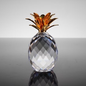 Swarovski Crystal Figurine, Small Pineapple 012726