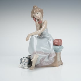 Lladro Porcelain Figurine Chit Chat 01005466