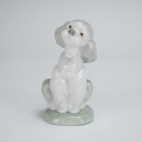Lladro Porcelain Figurine, A Friend For Life Poodle (1007685)