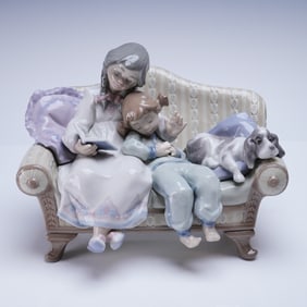 Lladro Porcelain Figurine, Big Sister  01005735