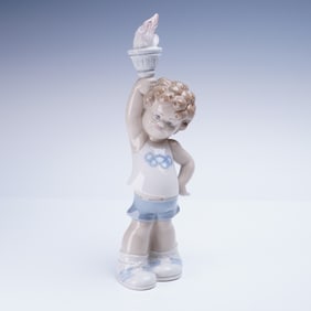 Lladro Porcelain Figurine, Olympic Puppet 01004968