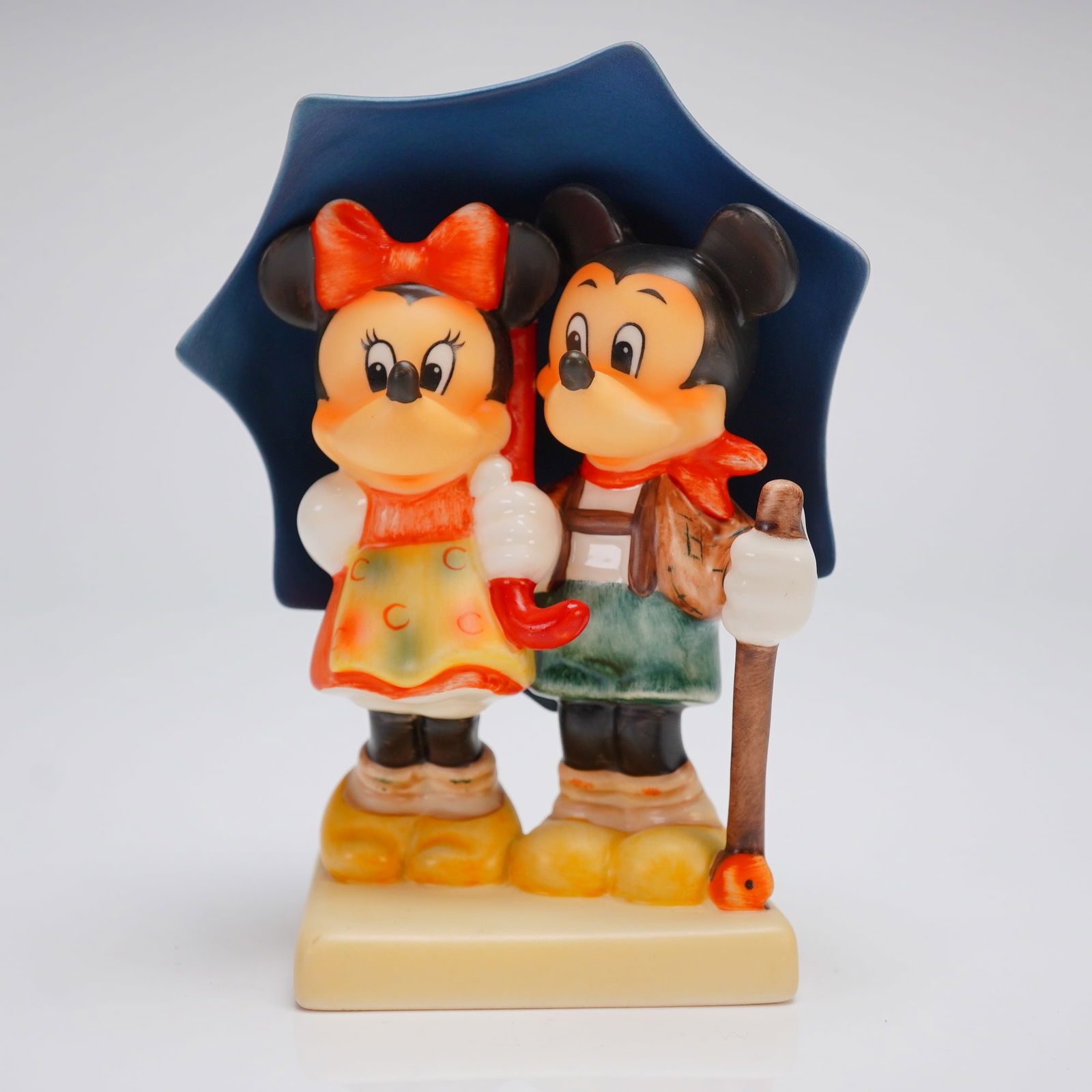 Goebel Disney Mickey and Minnie Mouse Stormy Weather Figurine (1 of 3)