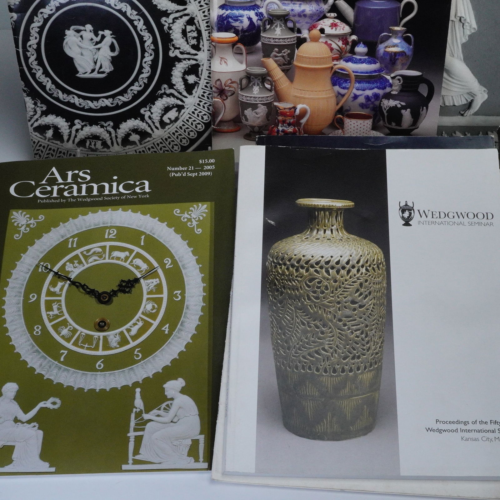 12pc Ceramic Reference Books and Auction Catalogs - 2