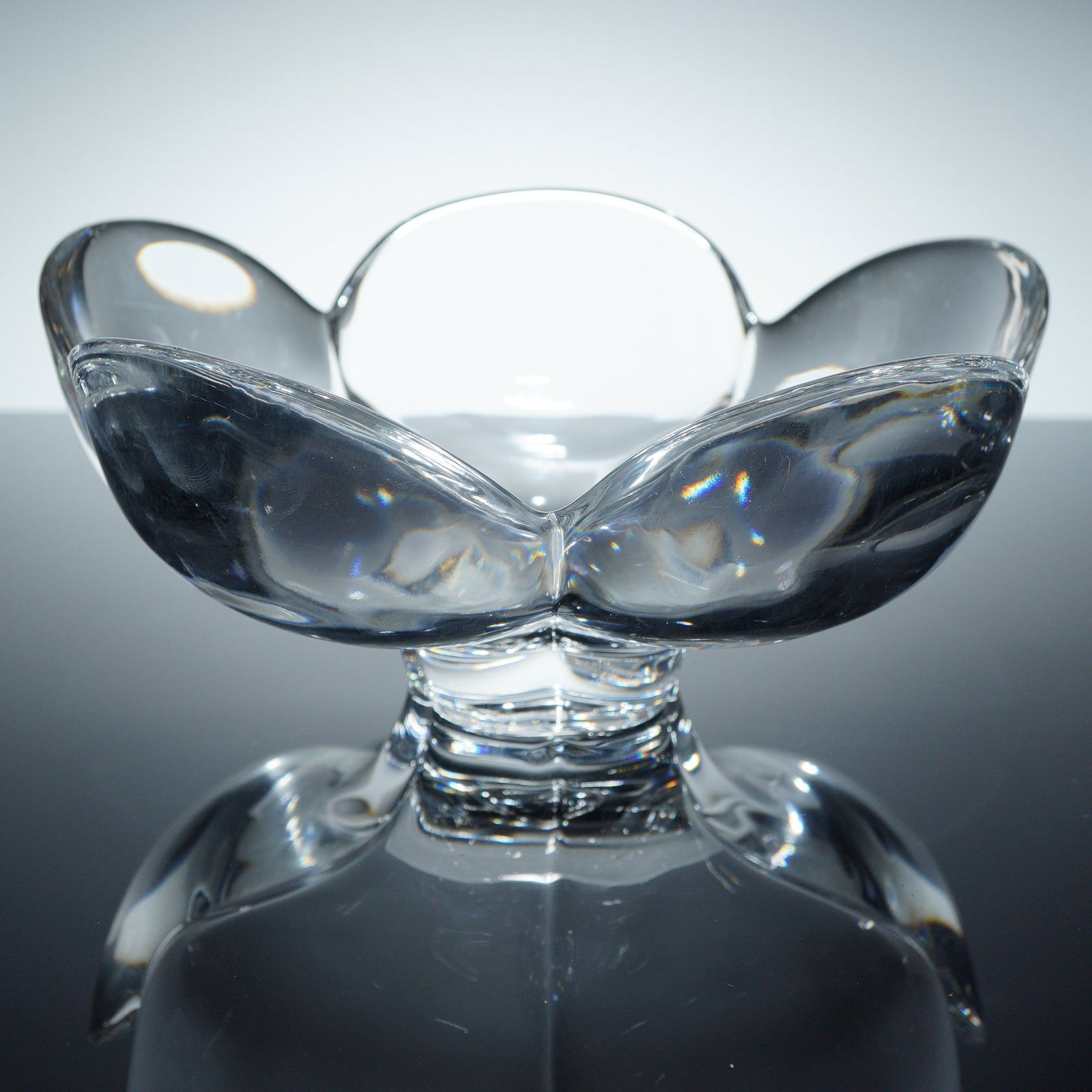 Orrefors Crystal Pomona Bowl by Lars Hellsten (1 of 4)