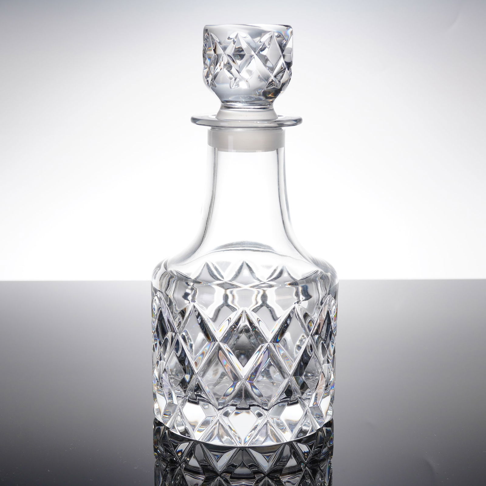 Orrefors Sofiero Cut Crystal Decanter with Stopper (1 of 3)