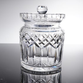 Waterford Crystal Lismore Biscuit Barrel Jar with Lid
