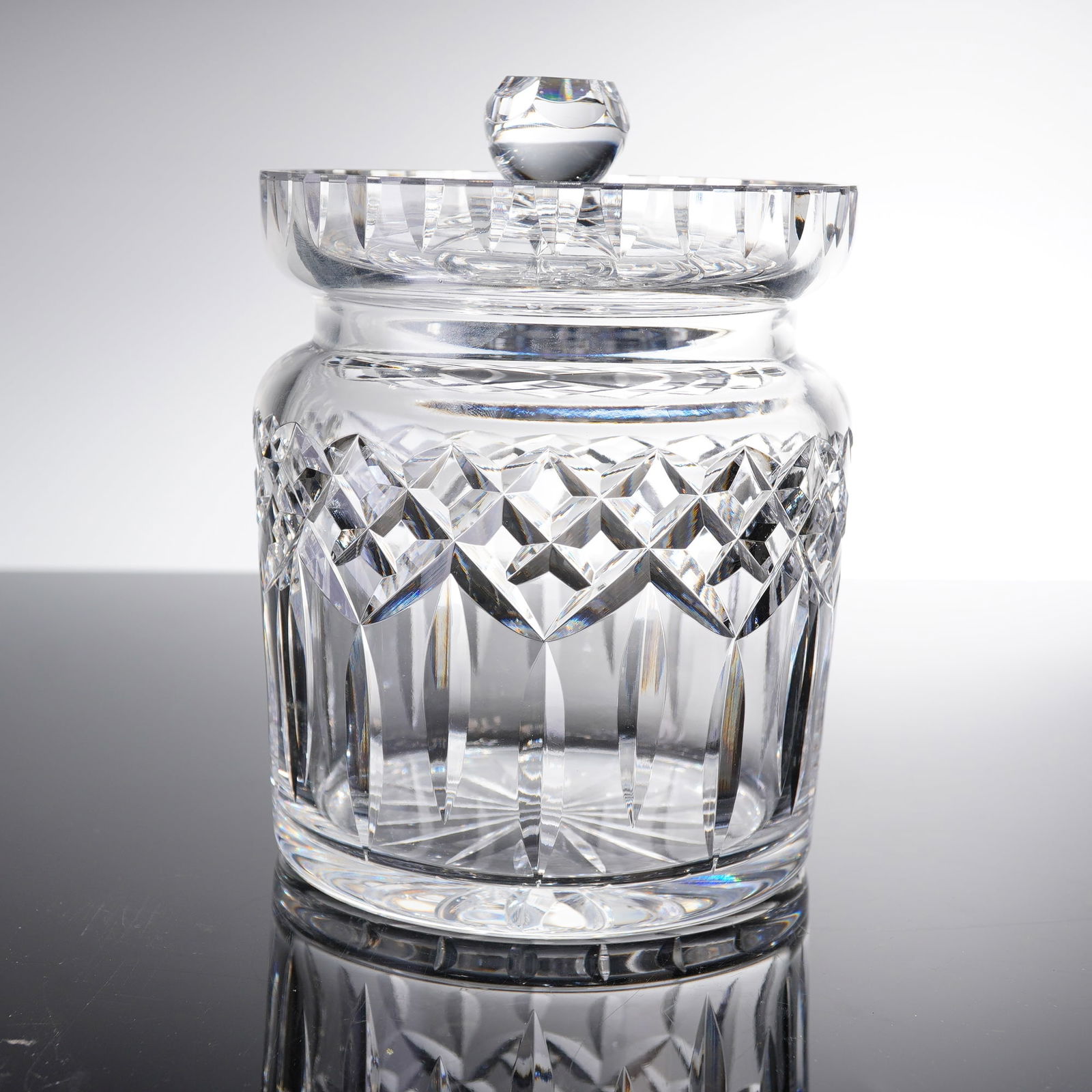 Waterford Crystal Lismore Biscuit Barrel Jar with Lid (1 of 4)
