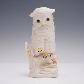 Cybis Porcelain Figurine, Owl