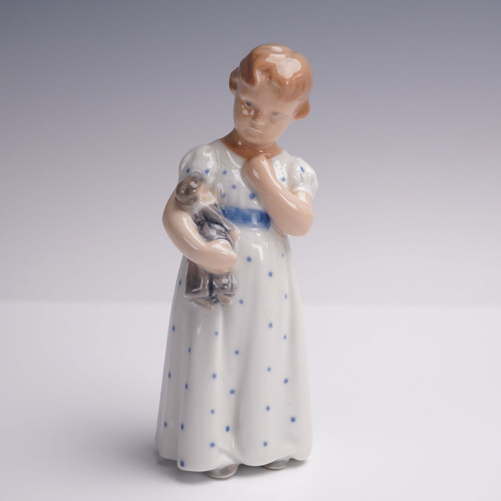 Royal Copenhagen Figurine, Girl with a Doll, 3539 (1 of 5)
