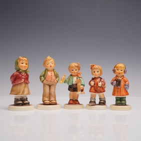 5pc Goebel Hummel Singing Figurines