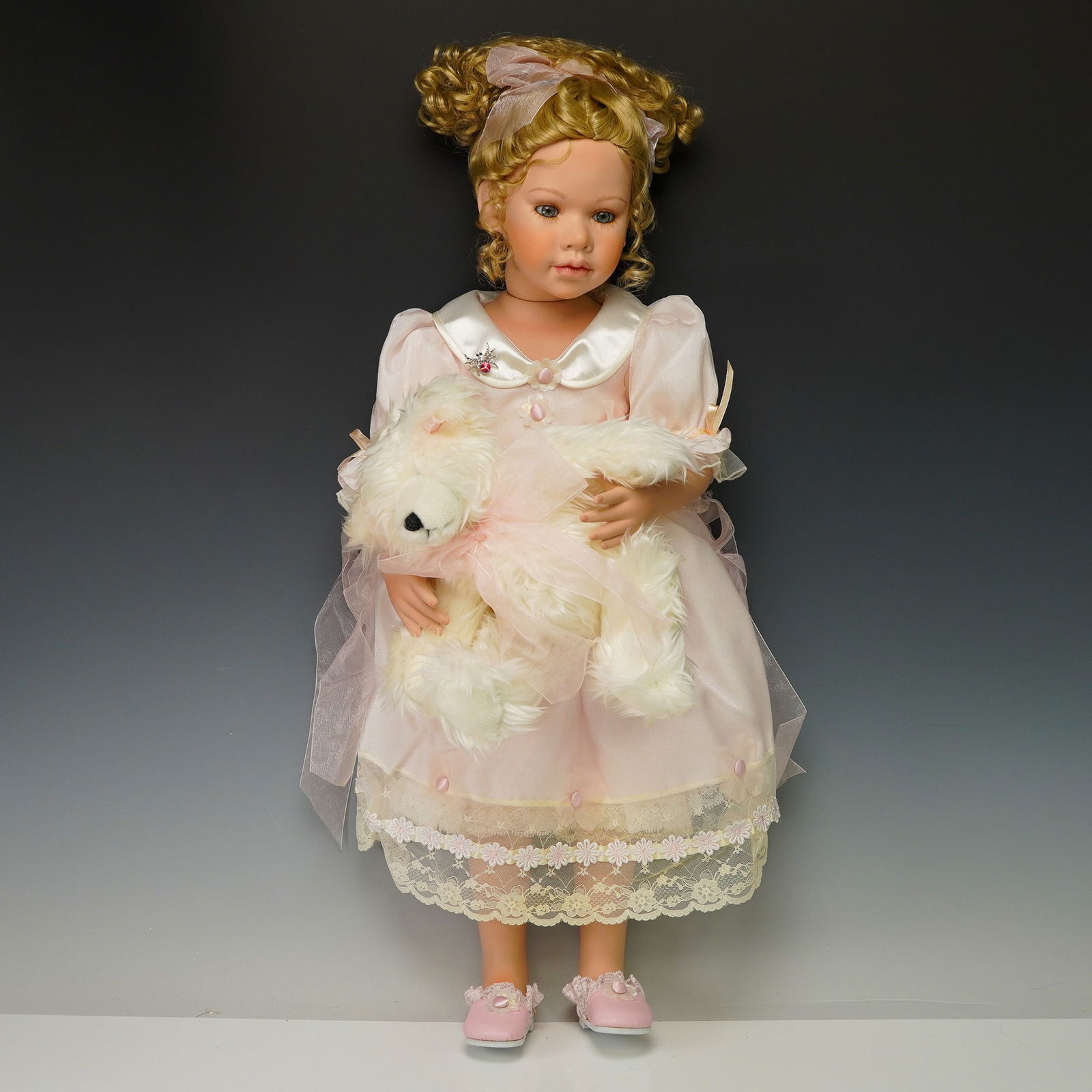 Three Hearts Porcelain Doll, Diana from The Palmary Collection (1 of 9)