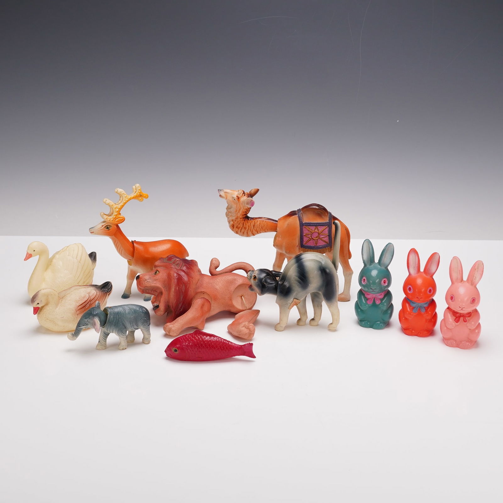 11pc Vintage Toy Animals (1 of 3)
