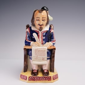 Limited Edition Kevin Francis Ceramics Toby Jug, William Shakespeare