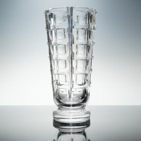 Simon Gate for Orrefors Thousand Windows Crystal Vase