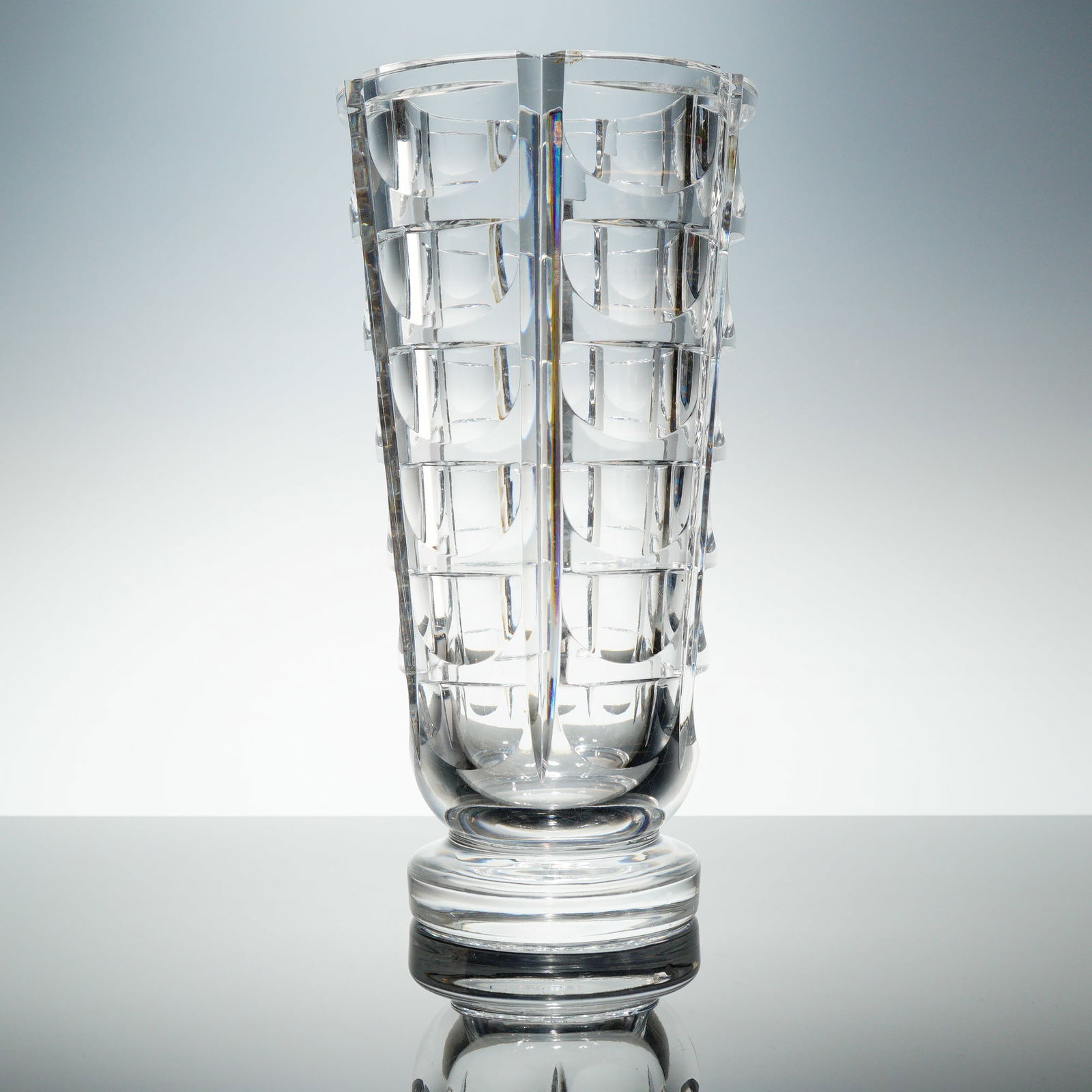 Simon Gate for Orrefors Thousand Windows Crystal Vase (1 of 4)