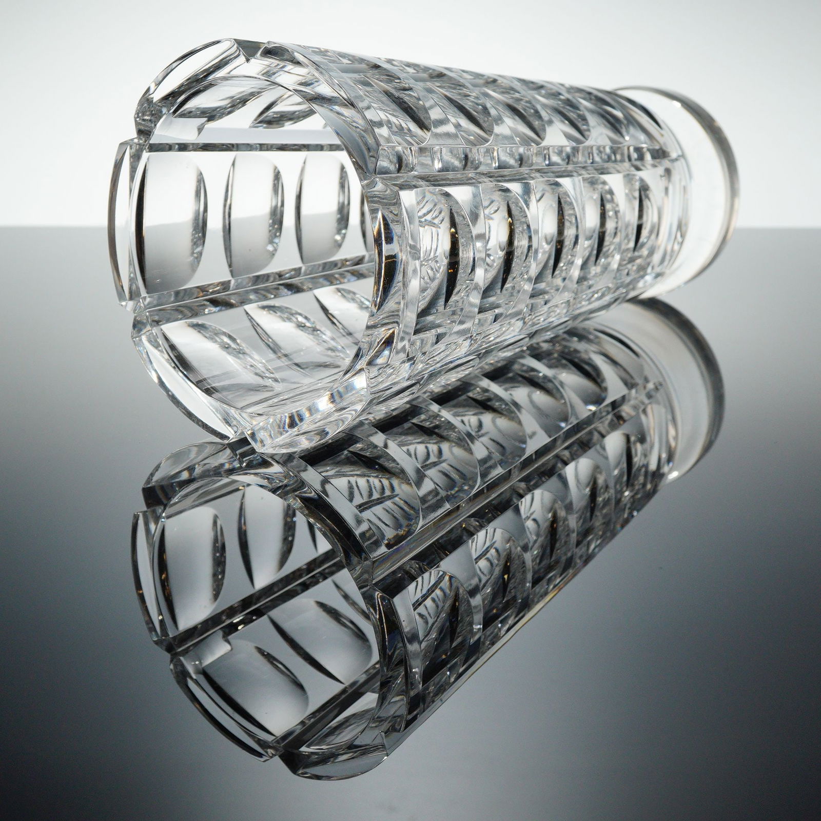 Simon Gate for Orrefors Thousand Windows Crystal Vase - 2