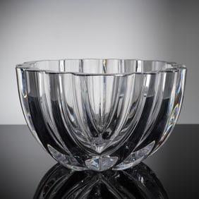 Orrefors Crystal Art Glass Bowl