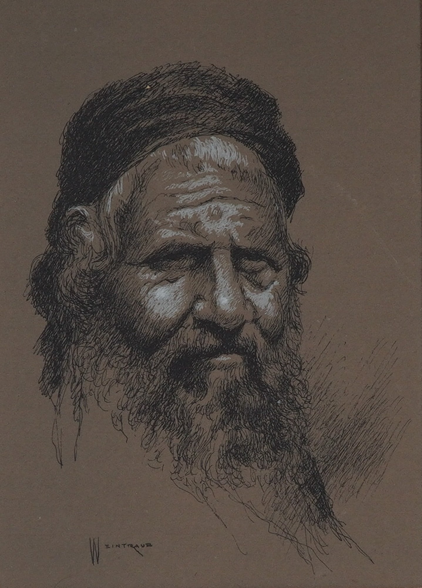 William Weintraub ( American/Israeli 1926-2017) Lithograph on paper (1 of 6)