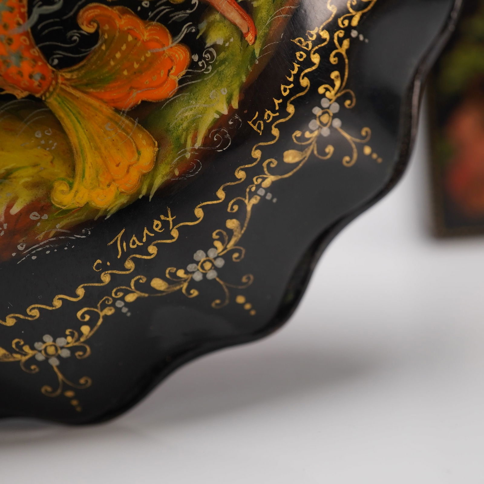 Three Palekh Russian Lacquer Boxes - 4