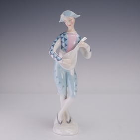 Royal Doulton Porcelain Figurine, Harlequin HN2186